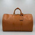 Louis Vuitton LOUIS VUITTON KEEPALL 50 in Brown EPI Leather Handbag Louis Vuitton