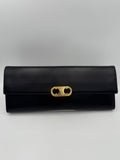 Celine CELINE TRIOMPHE Black Clutch Celine