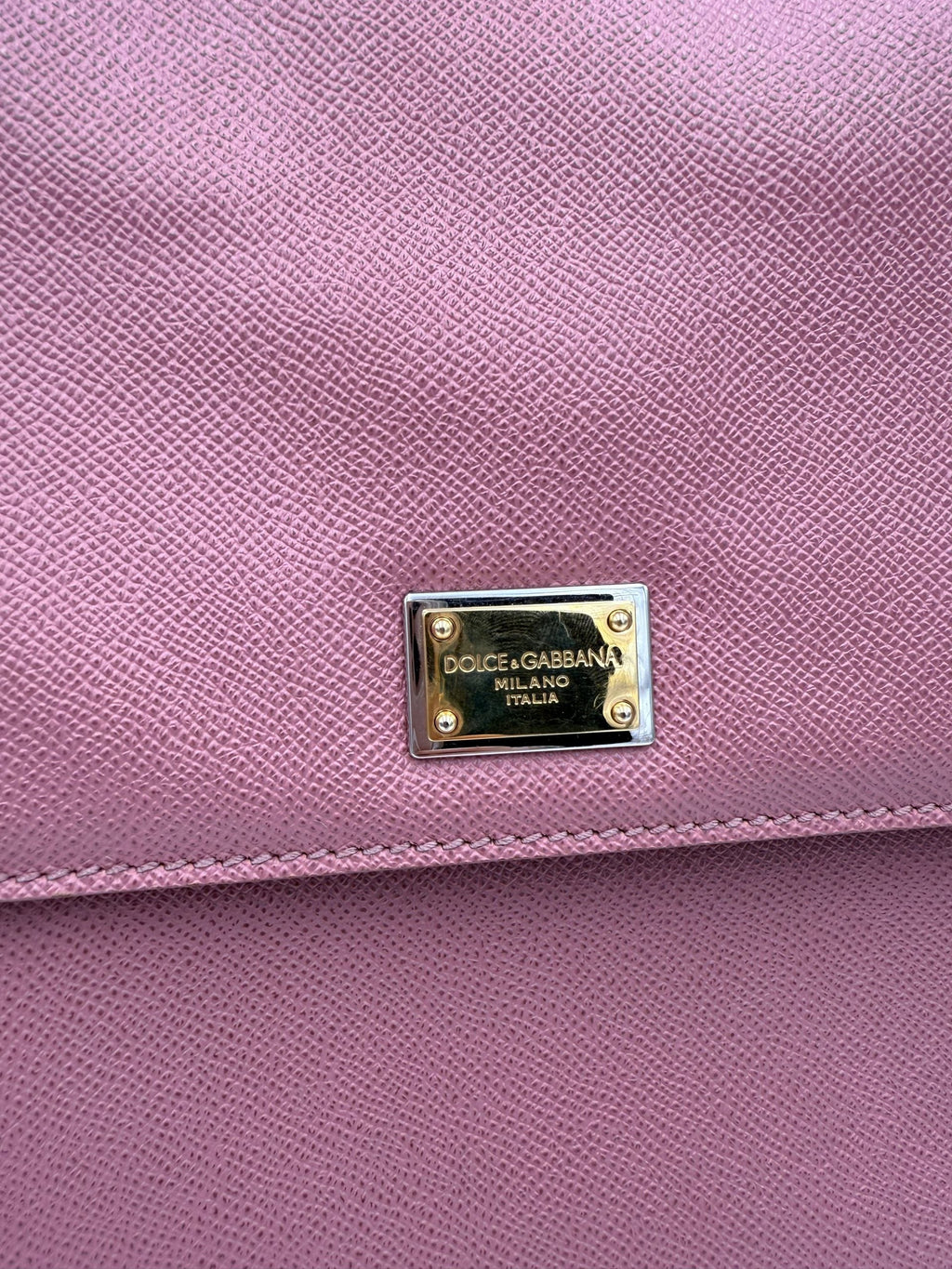 Dolce & Gabbana DOLCE & GABBANA SICILY Pink Large Handbag Dolce & Gabbana
