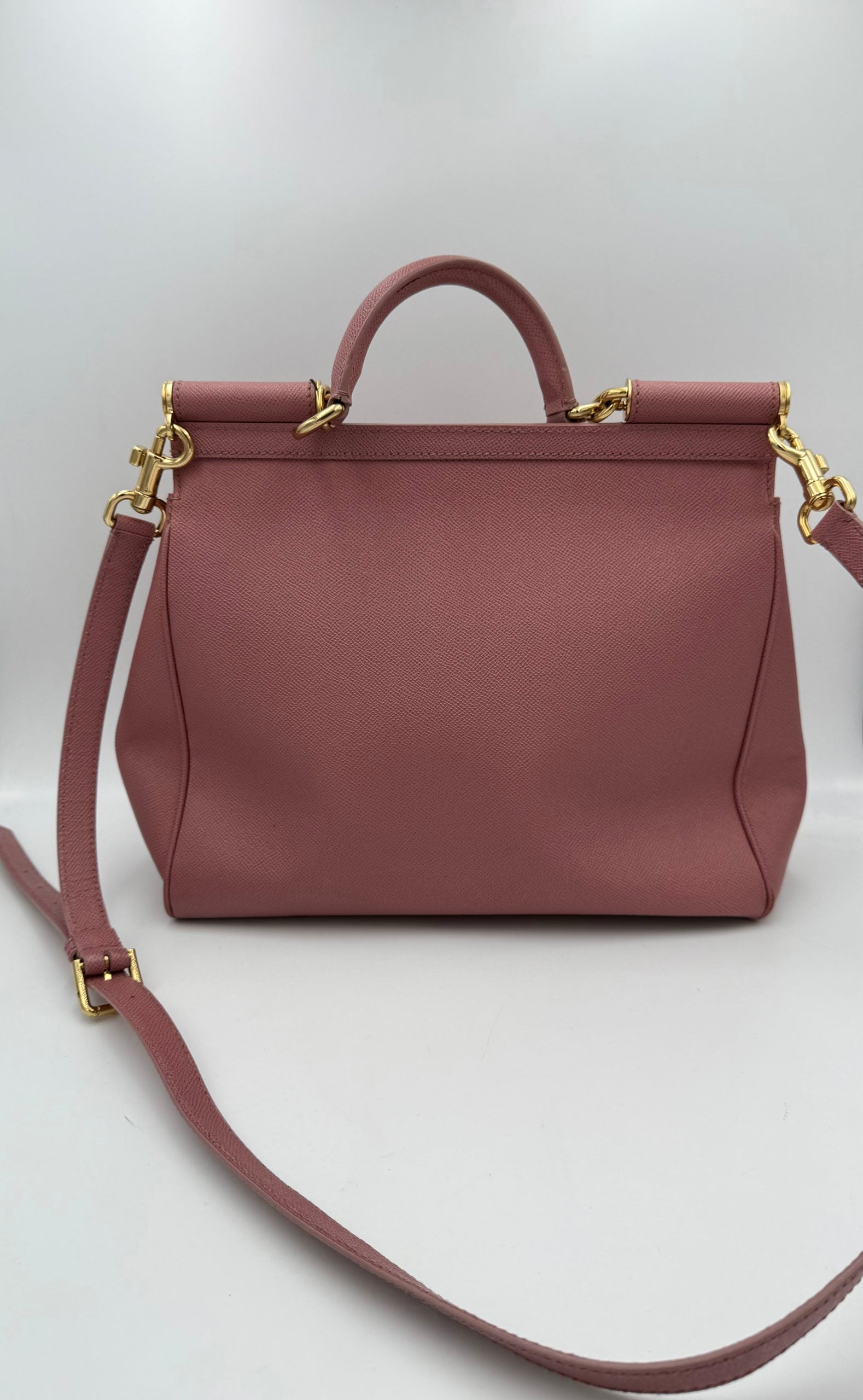 Dolce & Gabbana DOLCE & GABBANA SICILY Pink Large Handbag Dolce & Gabbana