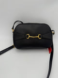 Celine CELINE CRECY Plain Black Handbag Celine