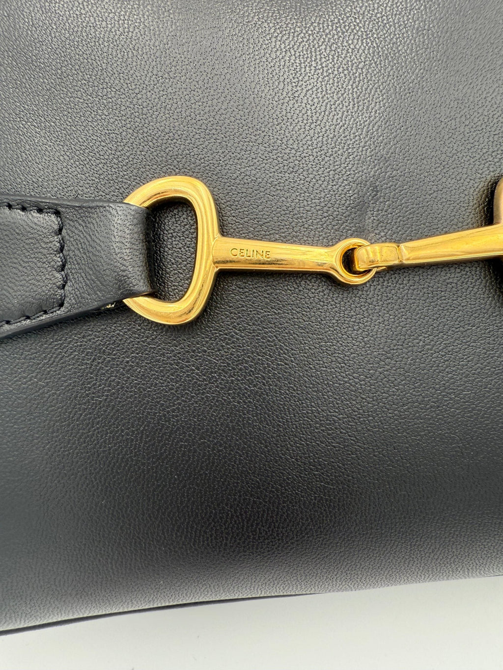 Celine CELINE CRECY Plain Black Handbag Celine