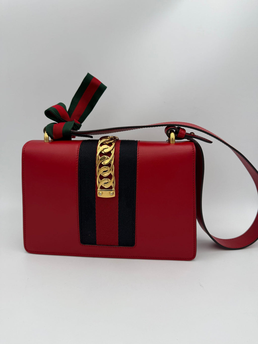 Gucci GUCCI SYLVIE Red Handbag Gucci