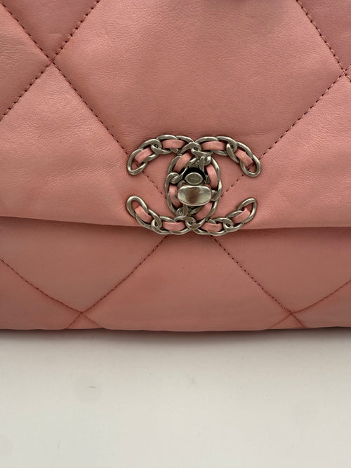 Chanel CHANEL 19 Medium Pink Handbag Chanel