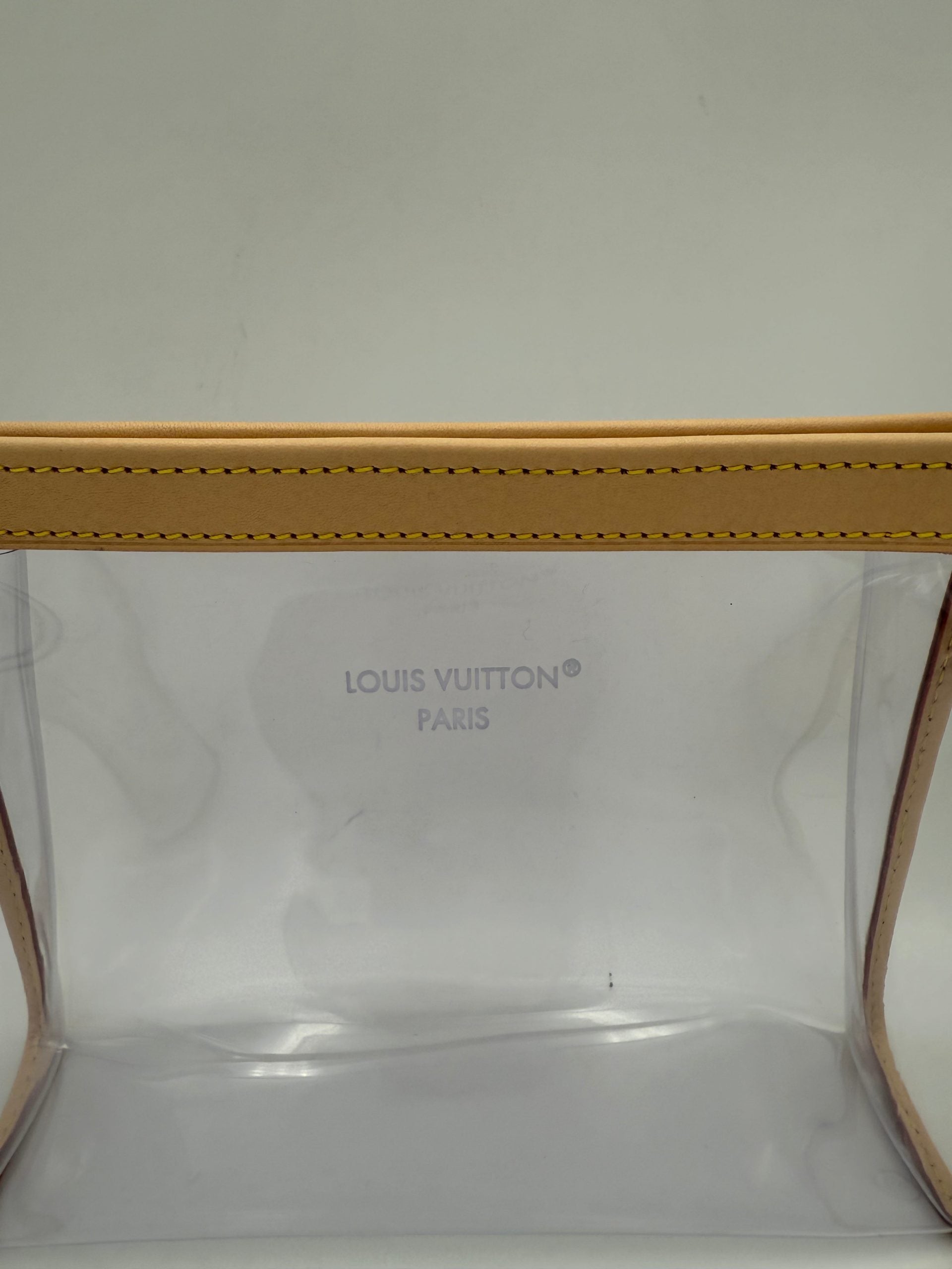 Louis Vuitton Monogram Transparent MM Pochette Louis Vuitton