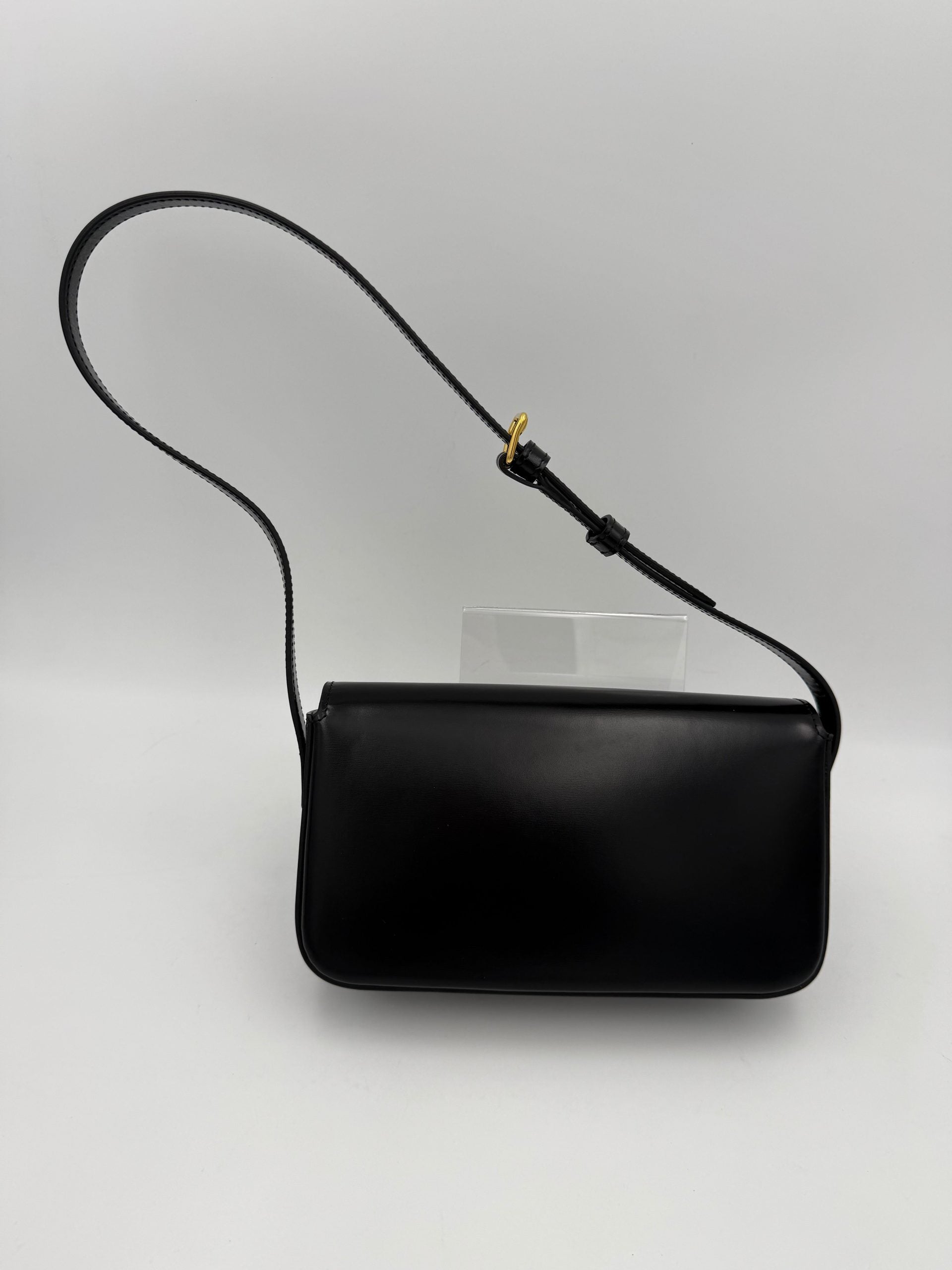 Celine CELINE CLAUDE TRIOMPHE Black Handbag Celine