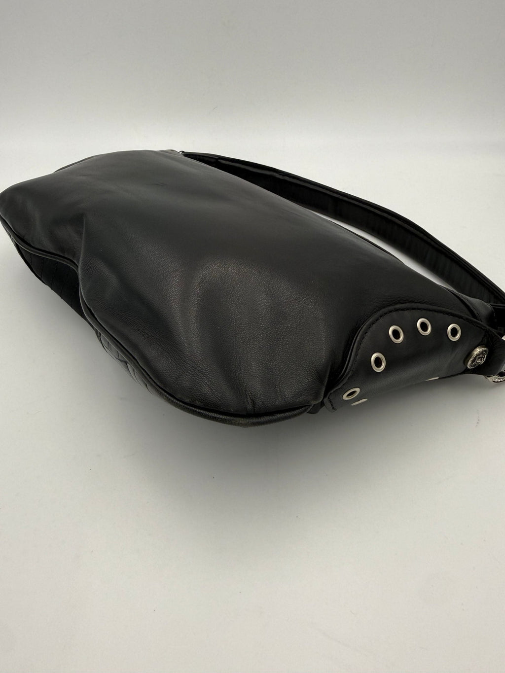 Versace VERSACE Shoulder Bag in Studded Leather Versace
