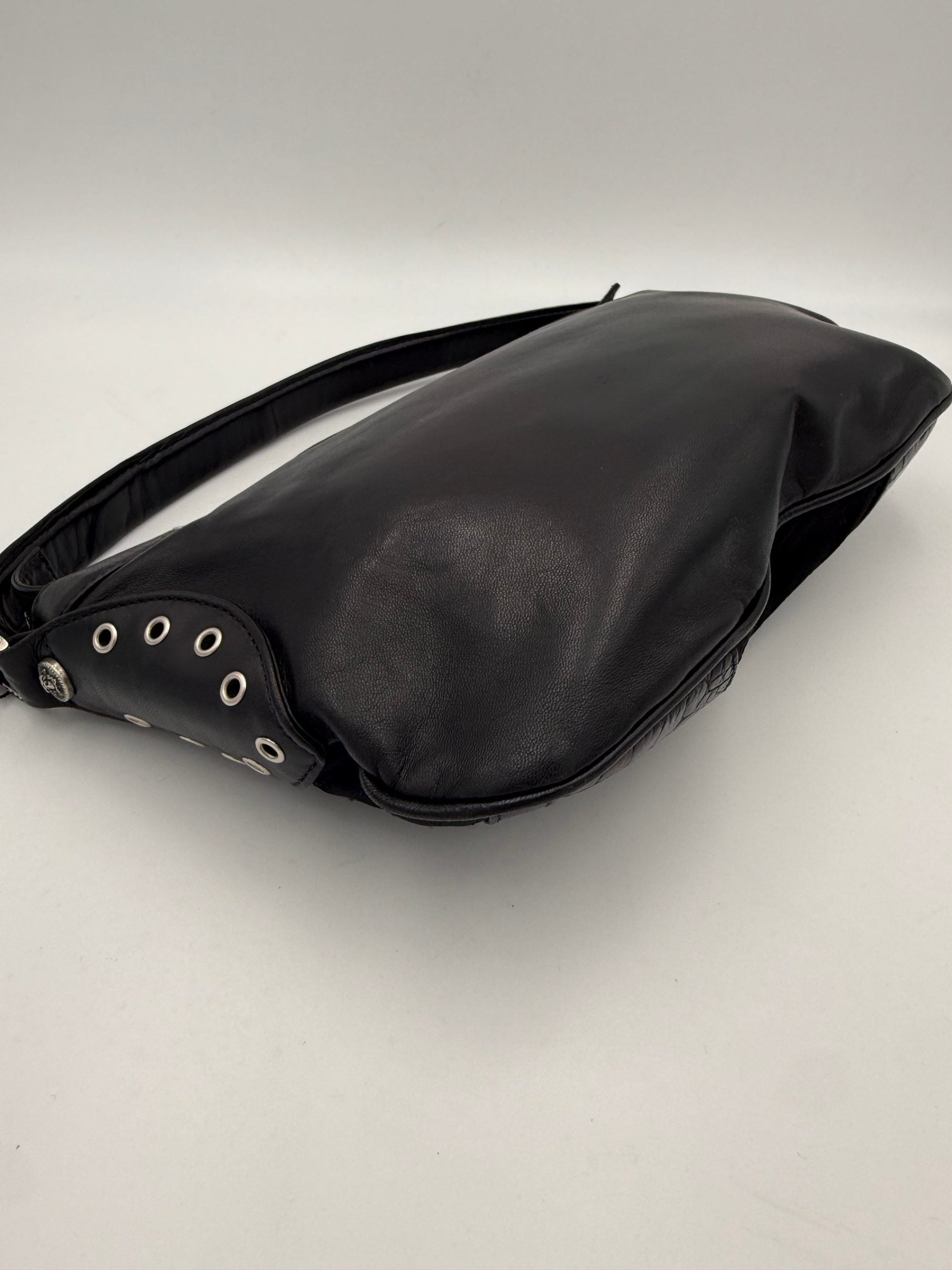 Versace VERSACE Shoulder Bag in Studded Leather Versace