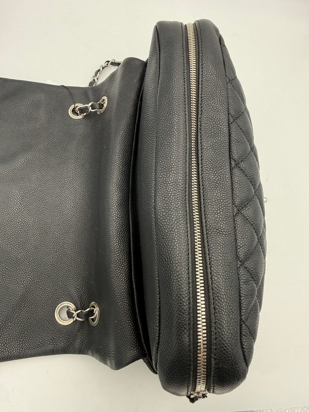 Chanel CHANEL Timeless Classique “ZIP FLAP BAG” Handbag Chanel