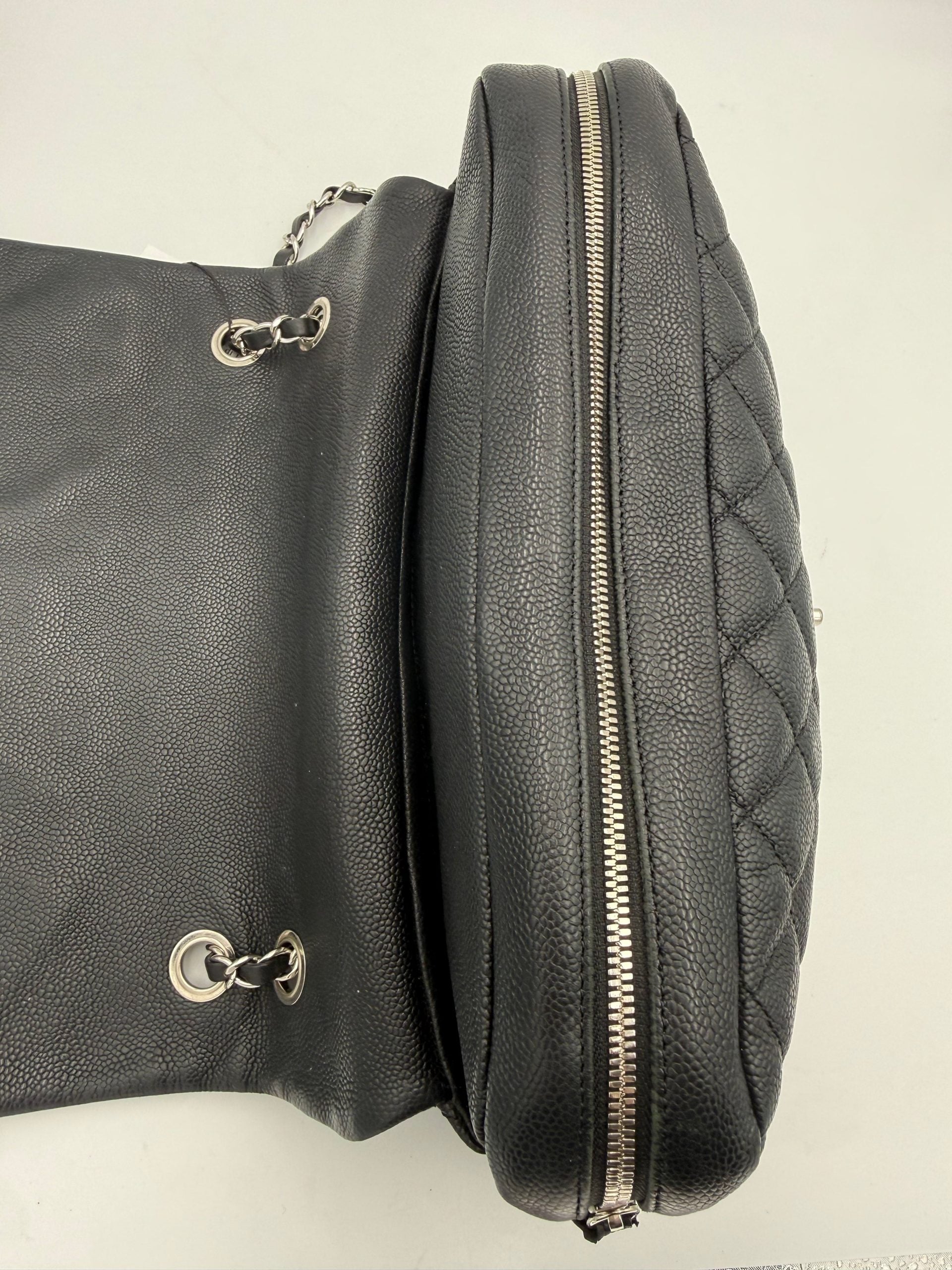 Chanel CHANEL Timeless Classique “ZIP FLAP BAG” Handbag Chanel