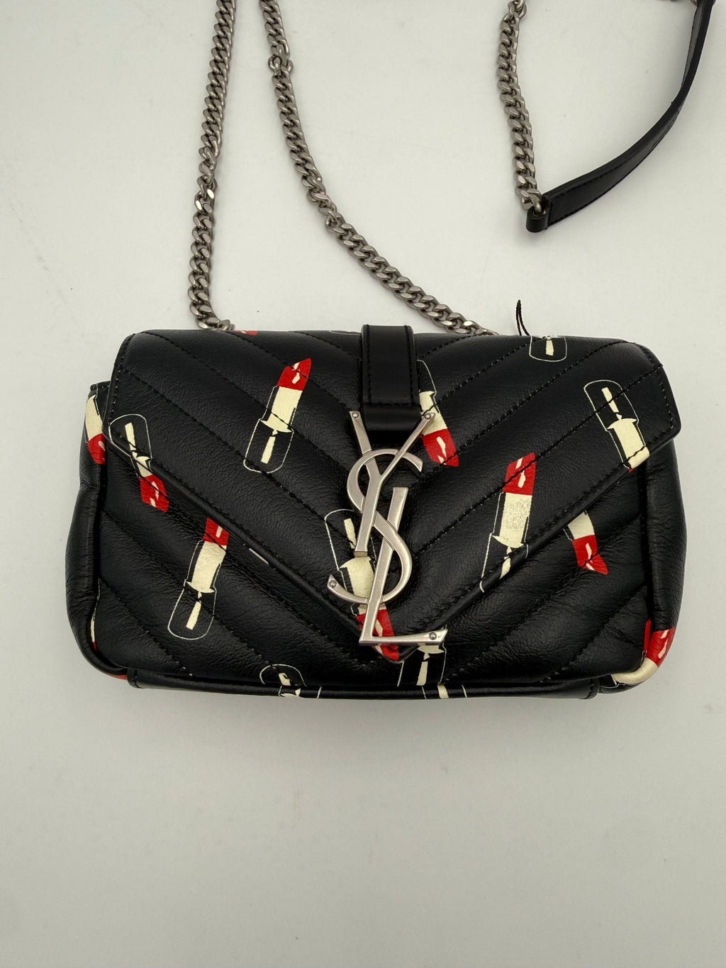 Saint Laurent SAINT LAURENT MINI COLLEGE Lip Stick Handbag Saint Laurent