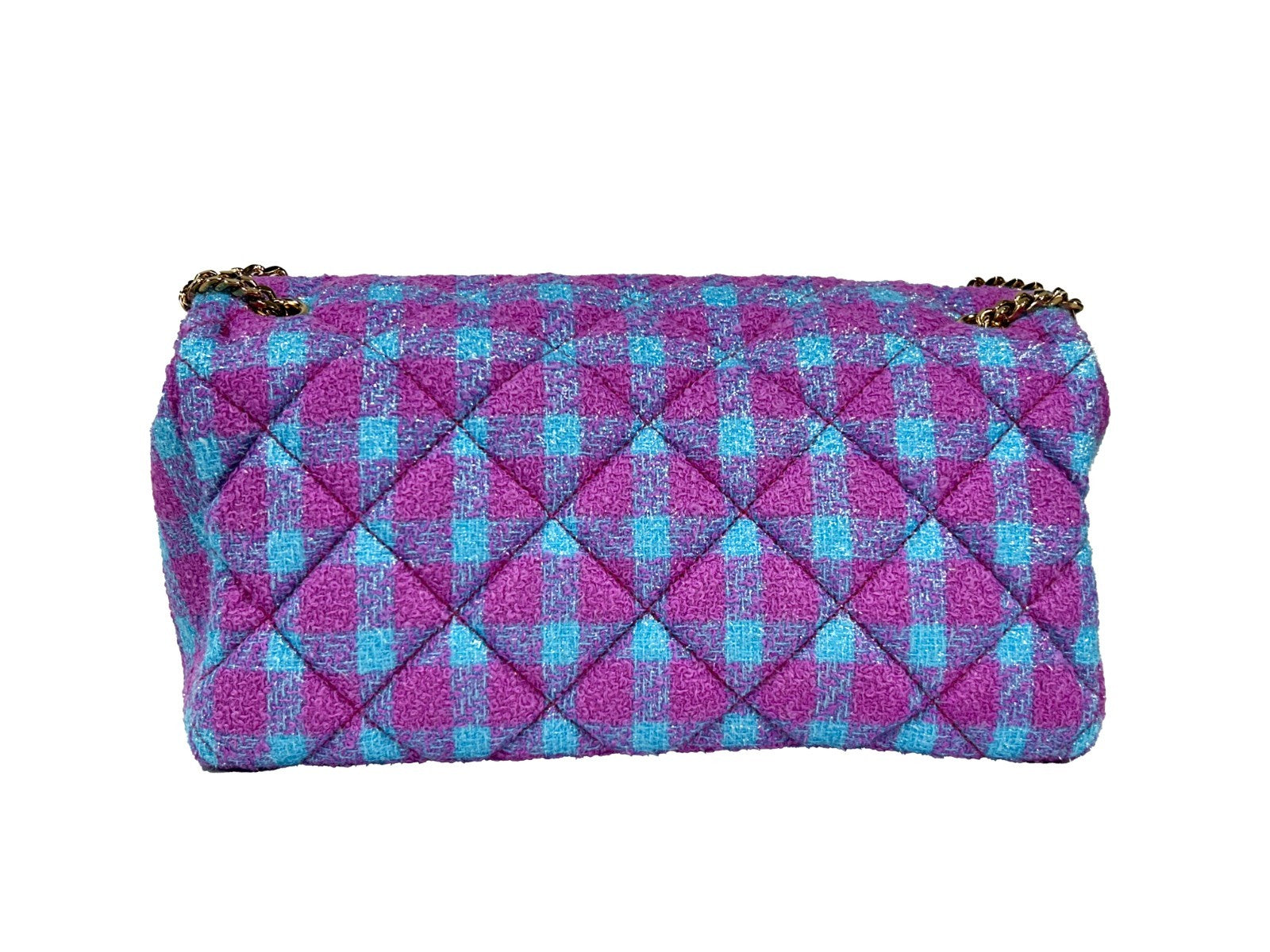 Versace Wool Lurex Medium Shoulder Crossbody Bag Versace