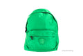 Versace Large Bright Green Nylon Fabric Medusa Shoulder Backpack Bookbag Versace