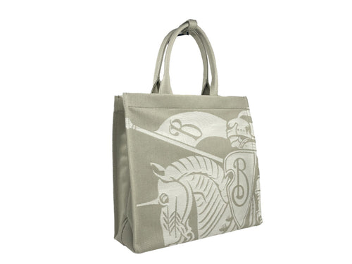 Burberry EKD Canvas Tote Bag With Coin Pouch Burberry