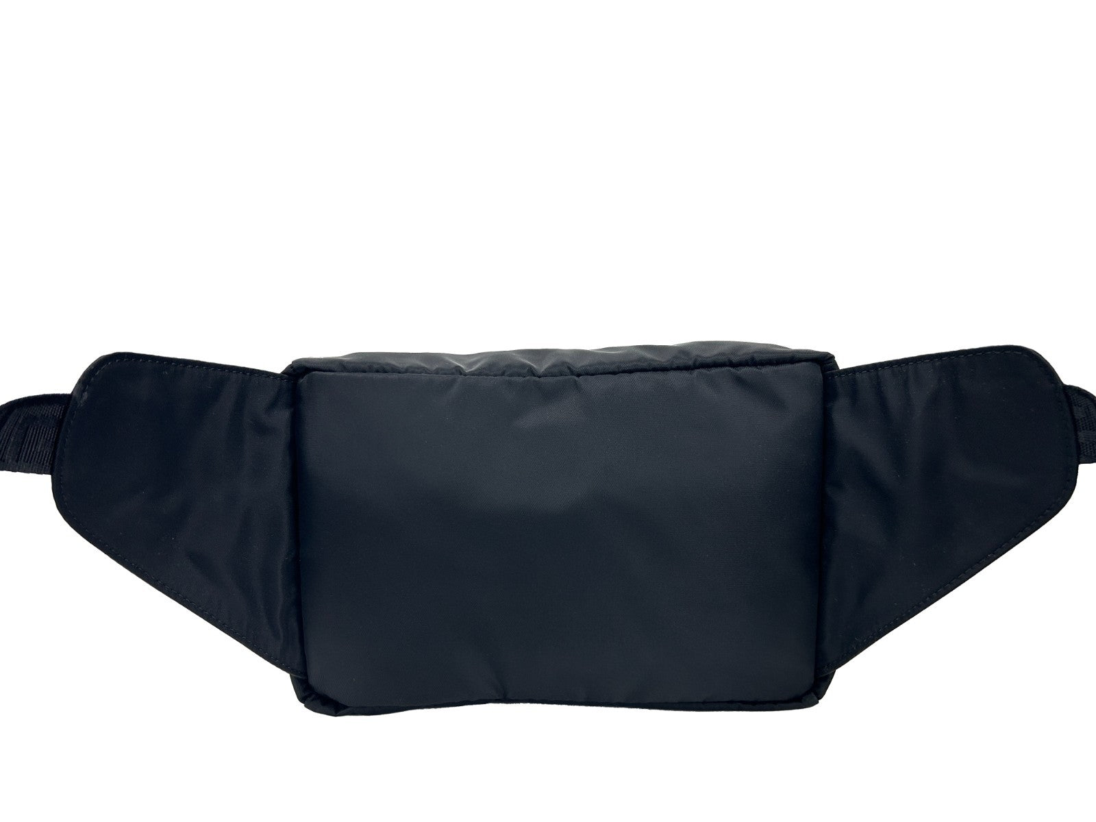 Versace Medusa Black Nylon Belt Bag Waist Fanny Pack Purse Versace