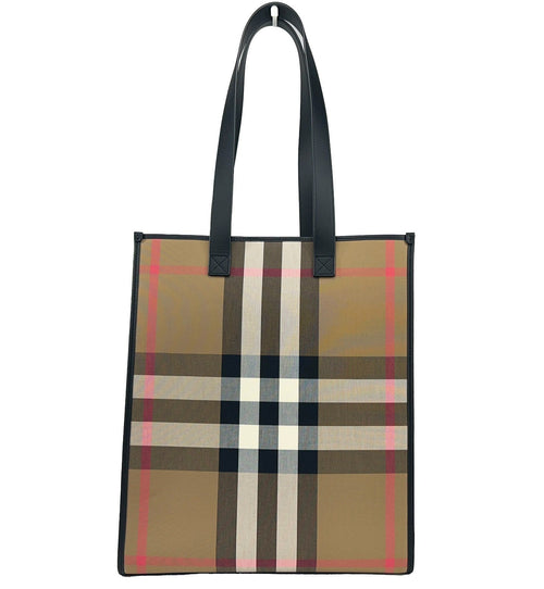Burberry Medium NS Book Tote Bag Purse Burberry