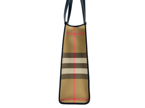 Burberry Medium NS Book Tote Bag Purse Burberry