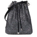 Jimmy Choo Black Satin Crossbody Bag Jimmy Choo