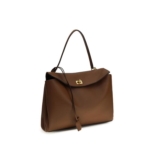 Balenciaga Brown Calf Leather Bos Taurus Shoulder Bag Balenciaga