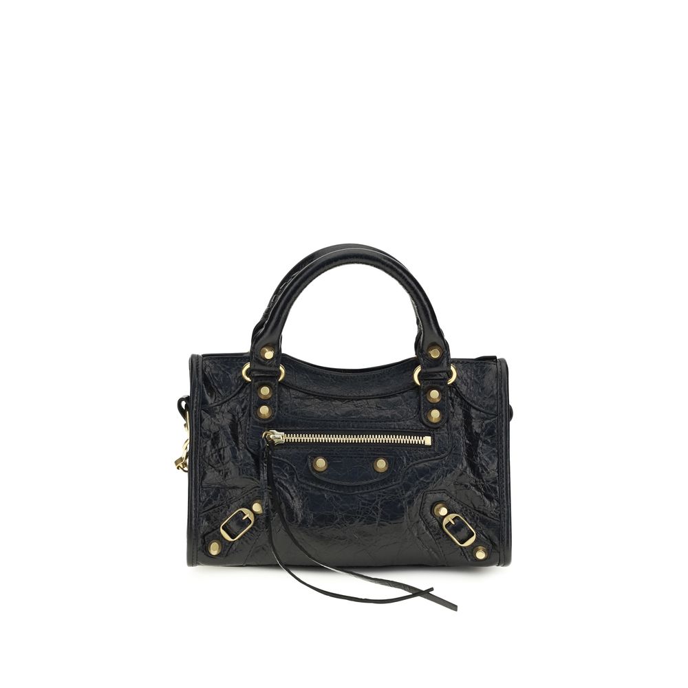 Balenciaga Black Lamb Ovis Aries Aries Handbag Balenciaga