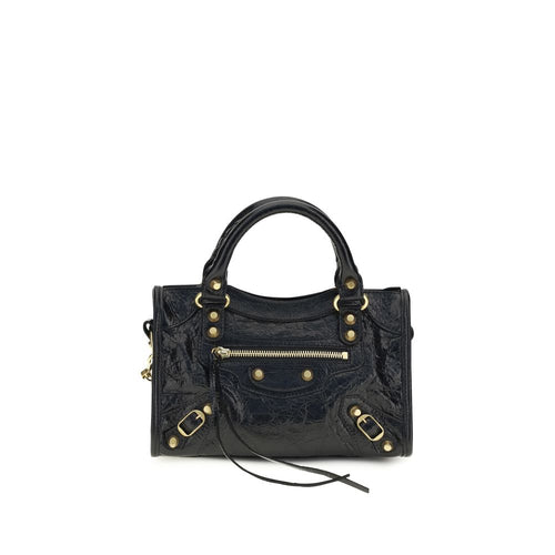 Balenciaga Black Lamb Ovis Aries Aries Handbag Balenciaga
