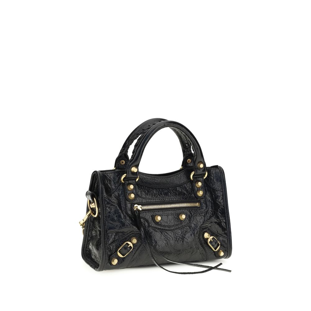 Balenciaga Black Lamb Ovis Aries Aries Handbag Balenciaga