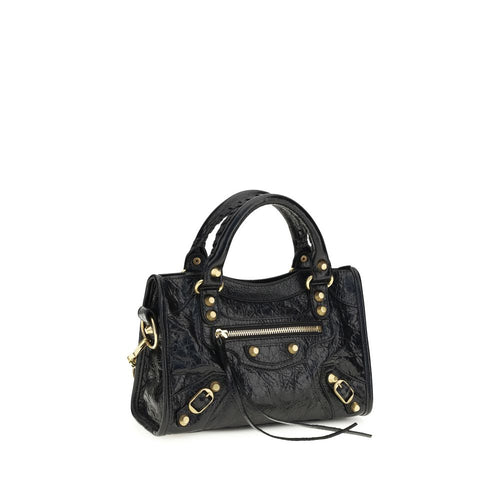 Balenciaga Black Lamb Ovis Aries Aries Handbag Balenciaga