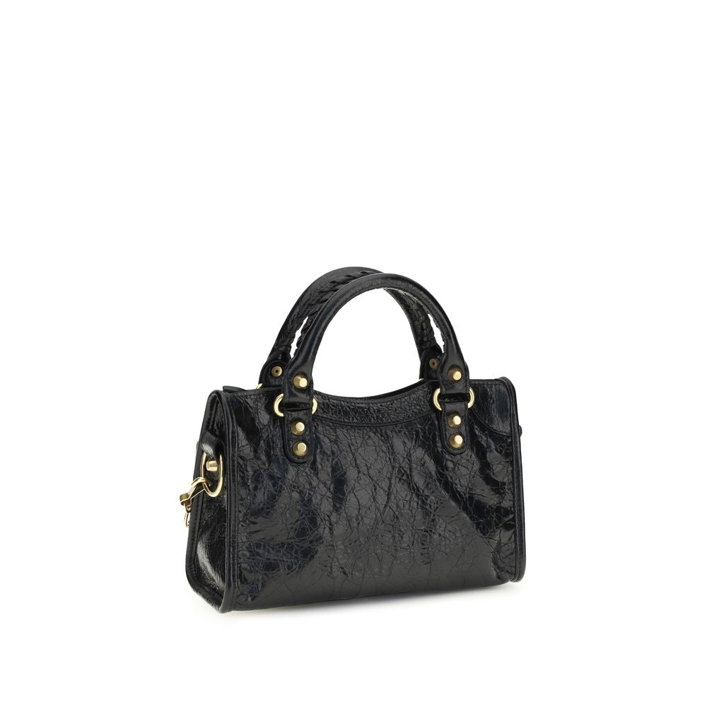 Balenciaga Black Lamb Ovis Aries Aries Handbag Balenciaga