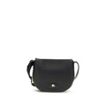 Burberry Black Calf Leather Bos Taurus Shoulder Bag Burberry