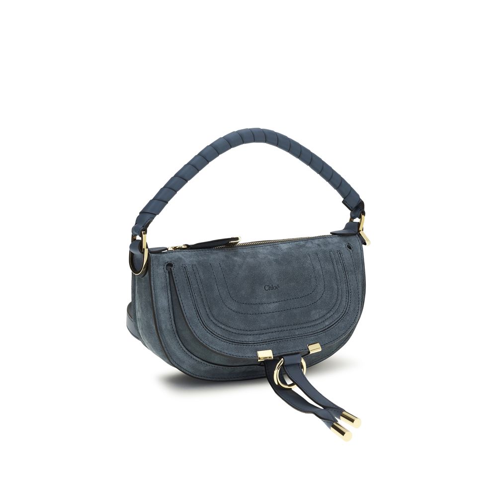 Chloé Blue Calf Leather Bos Taurus Shoulder Bag Chloé