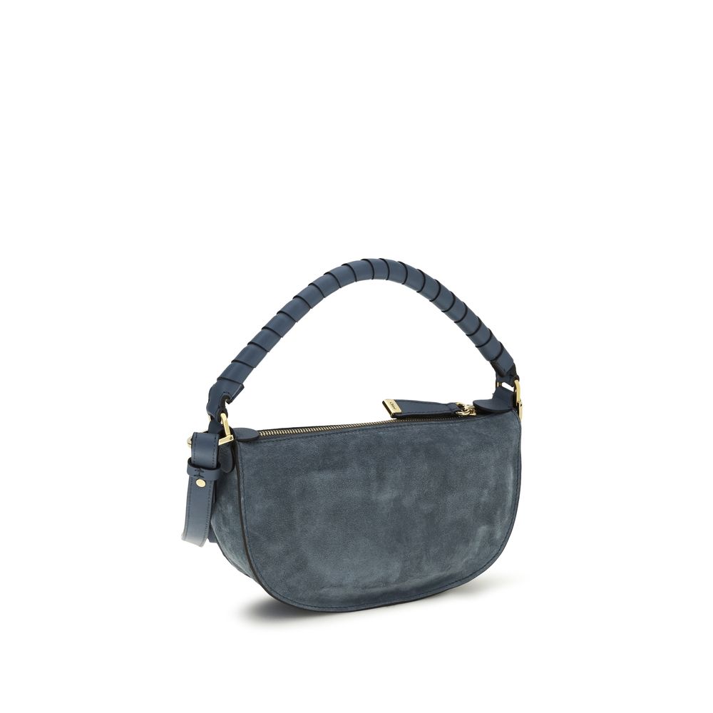 Chloé Blue Calf Leather Bos Taurus Shoulder Bag Chloé