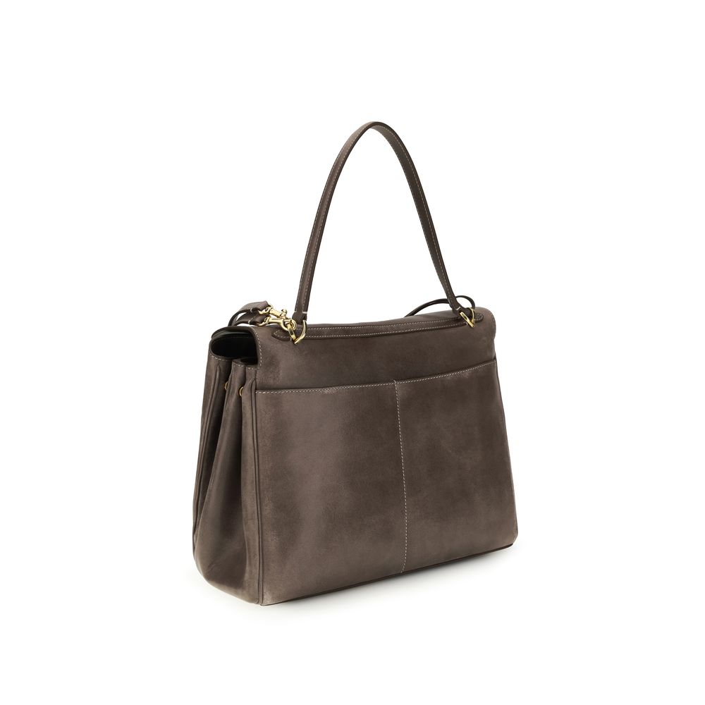 Balenciaga Gray Lamb Ovis Aries Aries Shoulder Bag Balenciaga