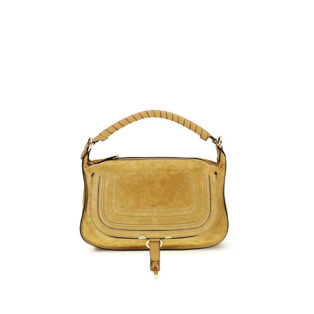 Chloé Beige Calf Leather Bos Taurus Shoulder Bag Chloé