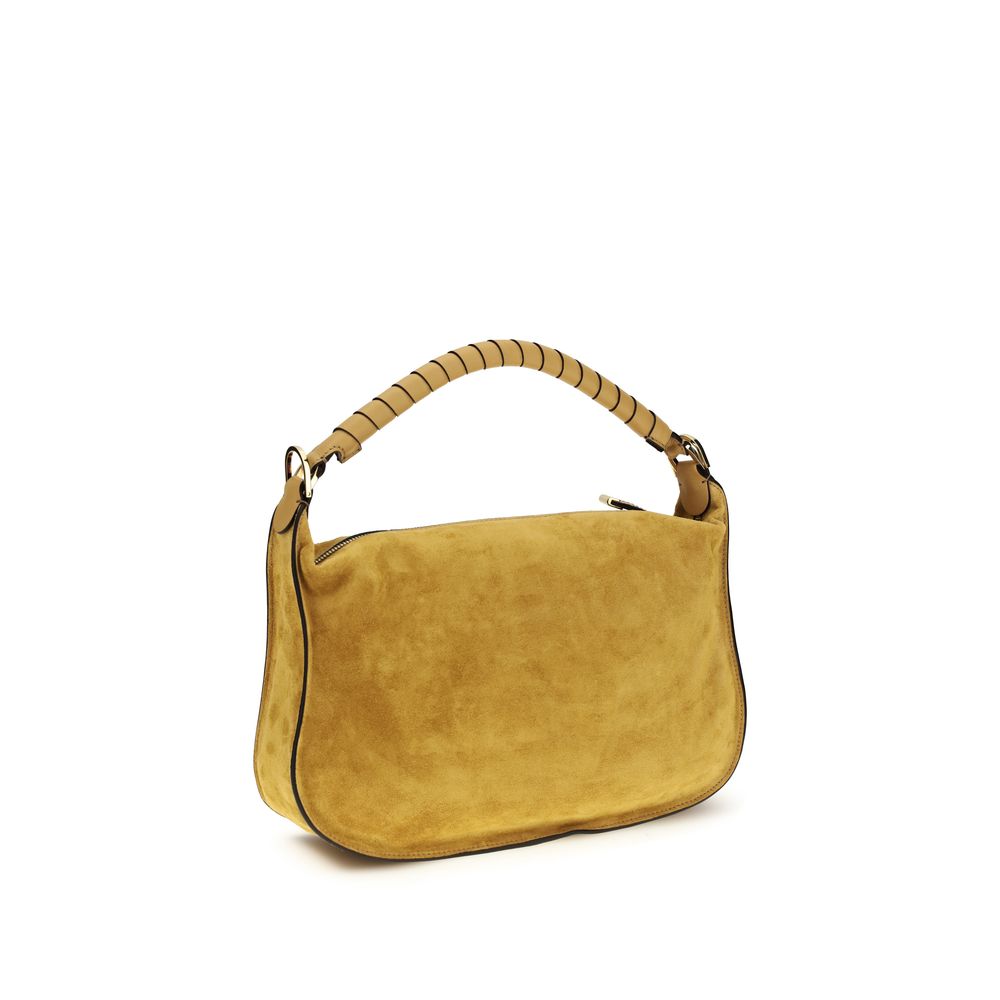 Chloé Beige Calf Leather Bos Taurus Shoulder Bag Chloé