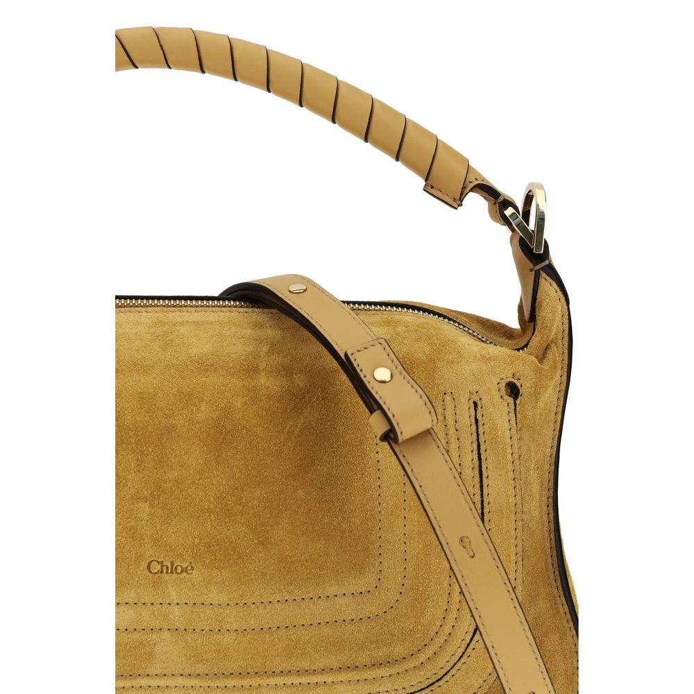 Chloé Beige Calf Leather Bos Taurus Shoulder Bag Chloé