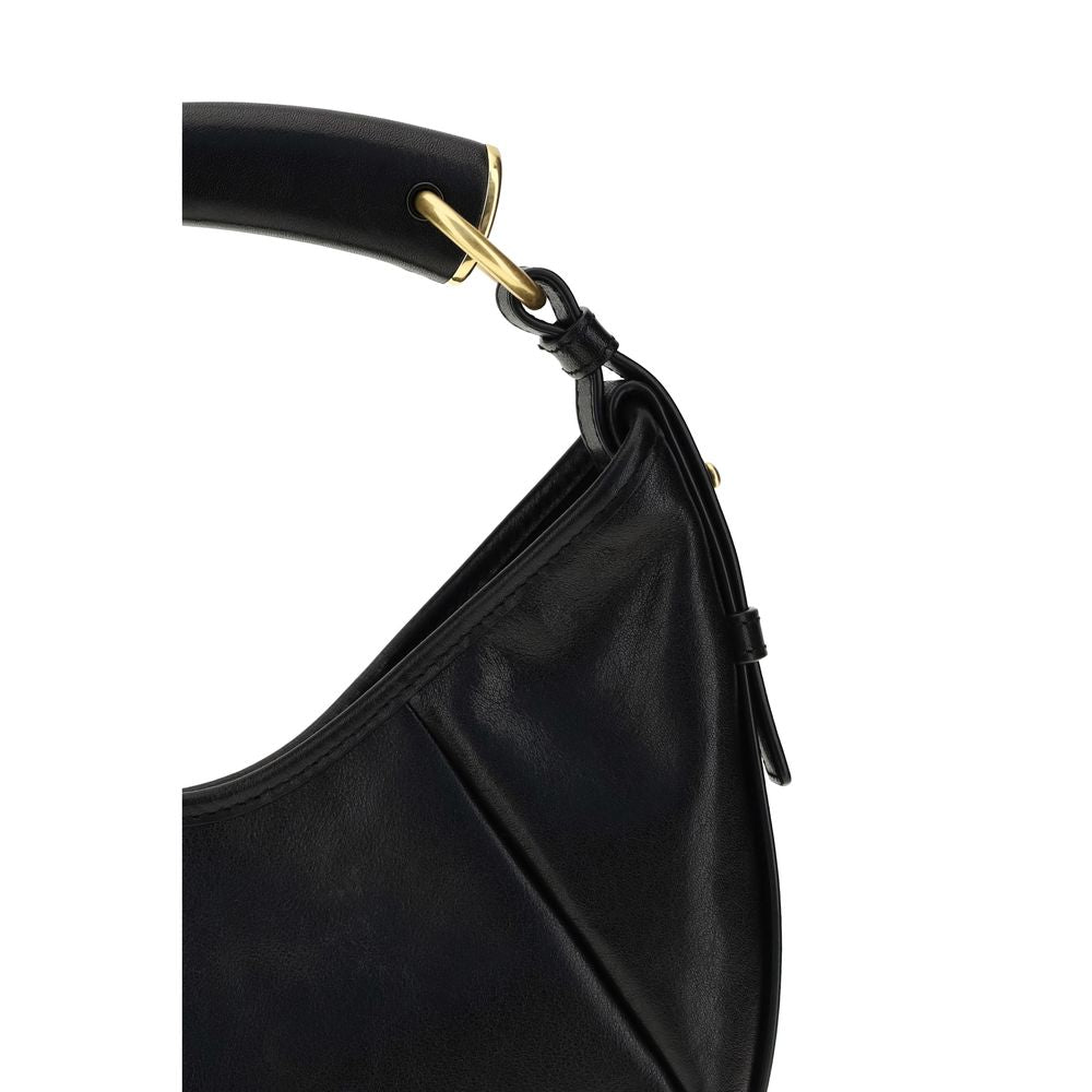 Saint Laurent Black Calf Leather Bos Taurus Shoulder Bag Saint Laurent