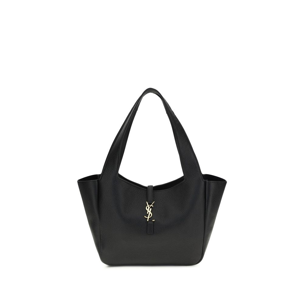 Saint Laurent Black Other Fibres Shoulder Bag Saint Laurent