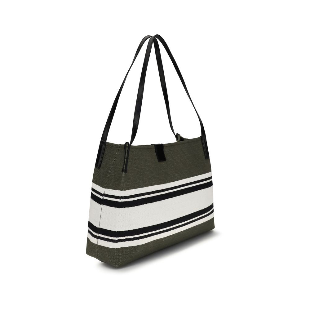 Balmain Black Cotton Shoulder Bag Balmain