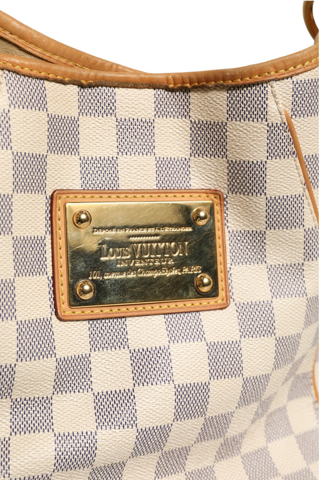 Louis Vuitton Damier Azur Canvas Galliera PM Shoulder Bag Louis Vuitton