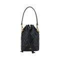 Fendi Black Calf Leather Bos Taurus Backet Bag Fendi