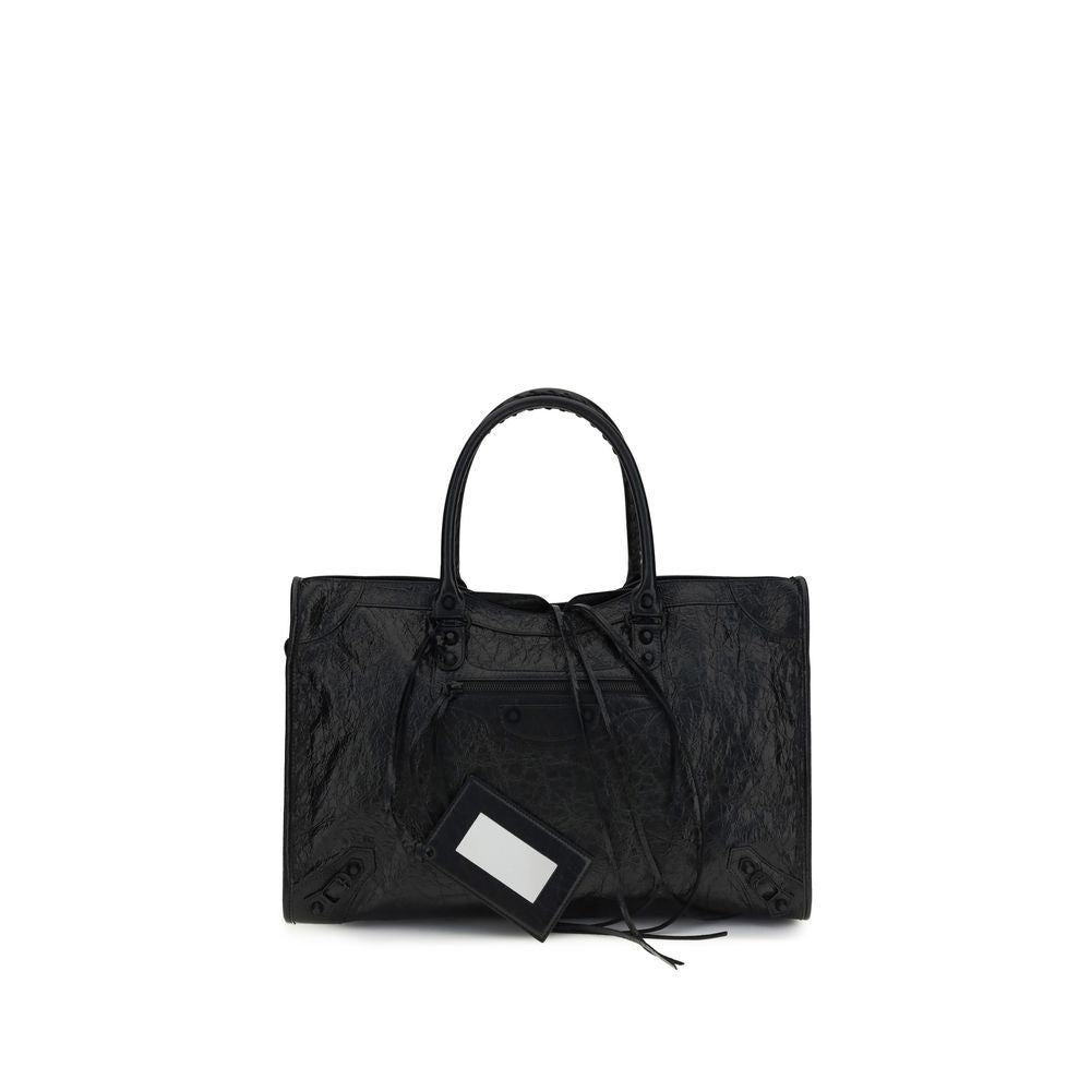Balenciaga Black Lamb Ovis Aries Aries Shoulder Bag Balenciaga