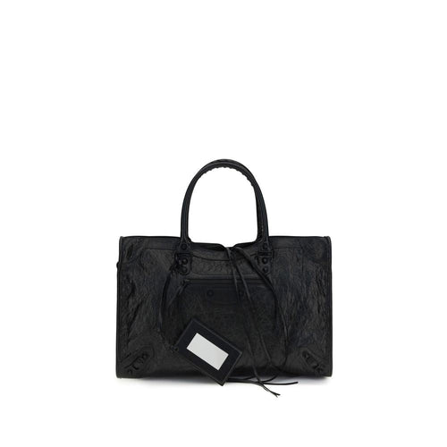 Balenciaga Black Lamb Ovis Aries Aries Shoulder Bag Balenciaga