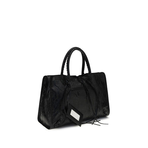 Balenciaga Black Lamb Ovis Aries Aries Shoulder Bag Balenciaga
