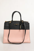 Louis Vuitton Pink and Black Leather City Steamer Handbag Louis Vuitton
