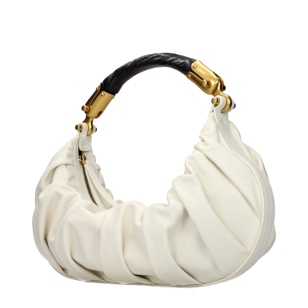 Balmain Beige Leather Handbag Balmain