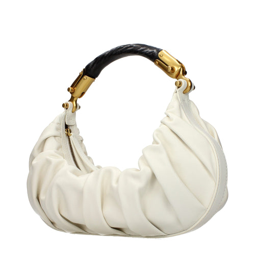 Balmain Beige Leather Handbag Balmain