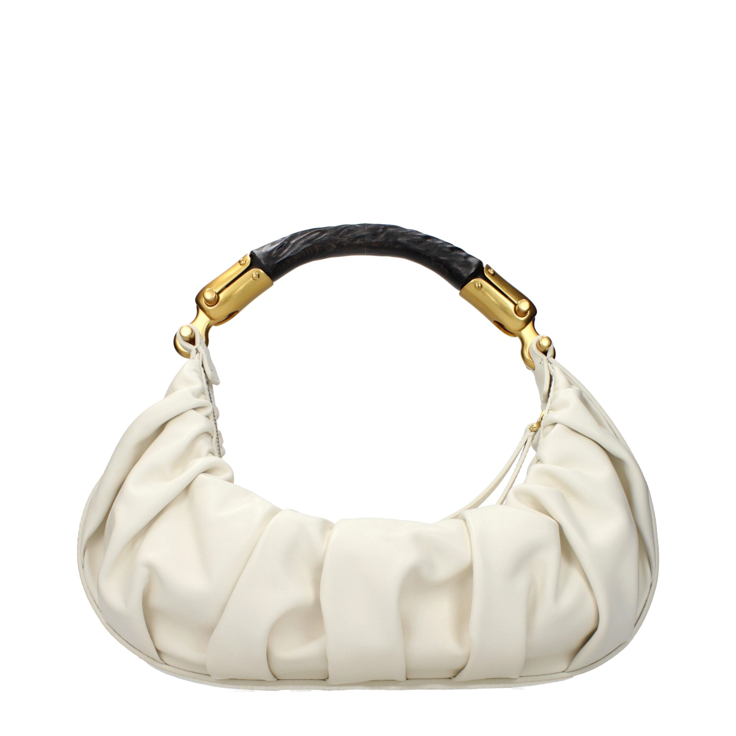Balmain Beige Leather Handbag Balmain