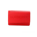 Burberry Hampshire Small Red Embossed Logo Smooth Leather Crossbody Bag Burberry