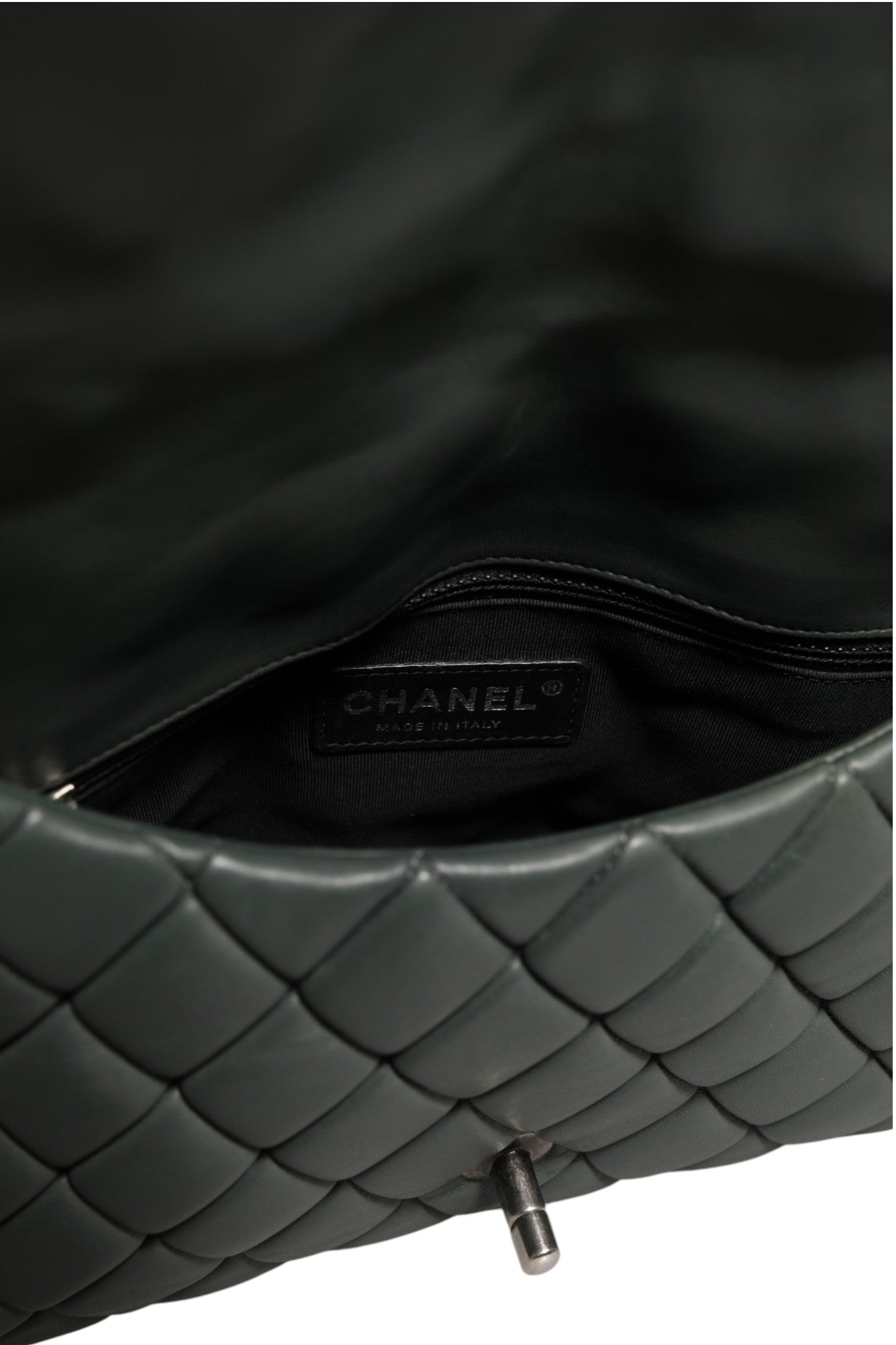Chanel Quilted Lambskin Leather New Bubble Flap Bag Chanel