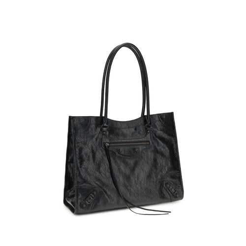 Balenciaga Black Lamb Ovis Aries Aries Shoulder Bag Balenciaga